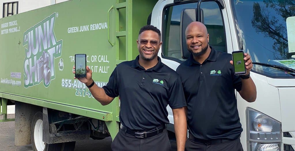 Junk Shot truck — franchise opportunity in junk removal