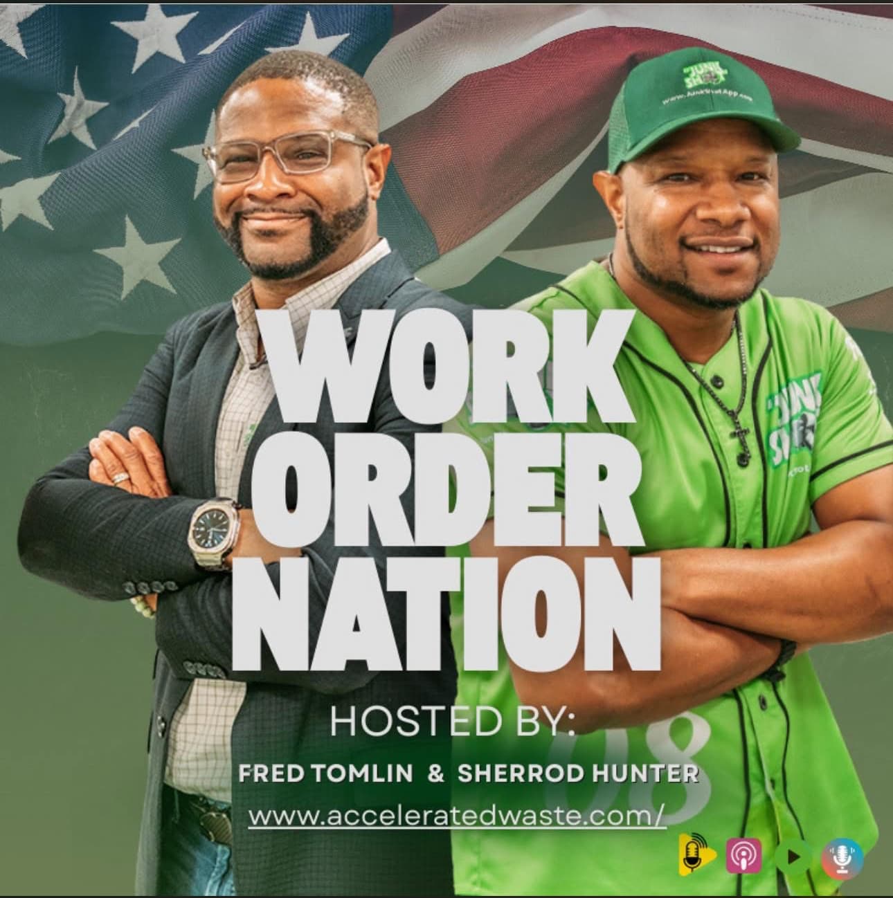 Work Order Nation hosts Fred Tomlin Jr. and Sherrod Hunter