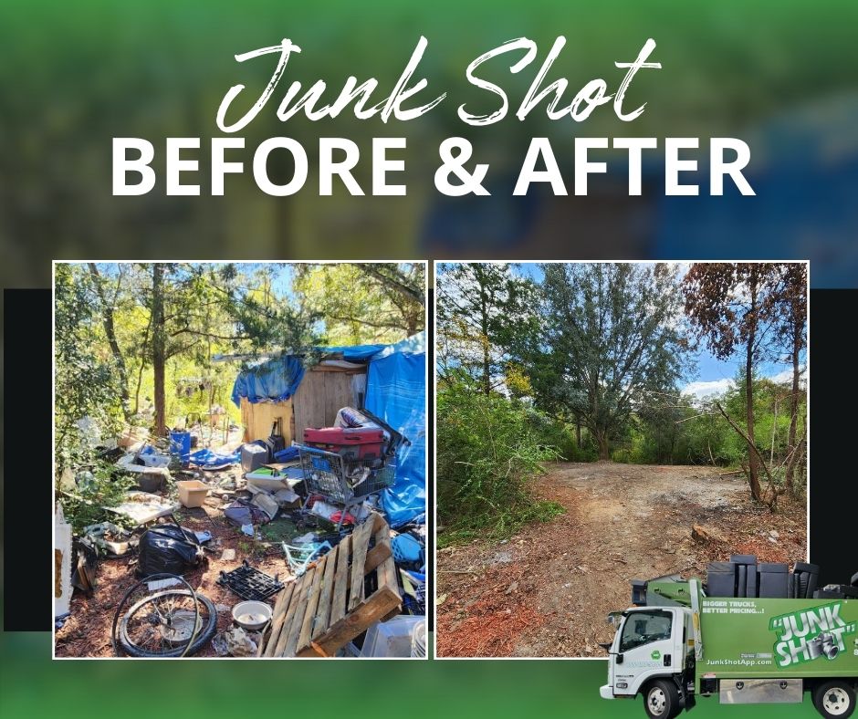 junk shot before and after